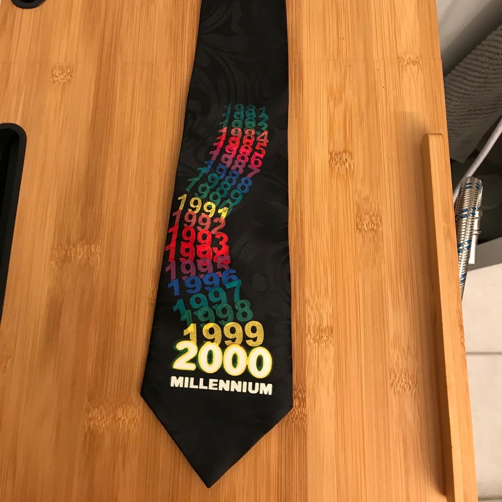 Creative Apparel Group LTD Black Millennium Tie